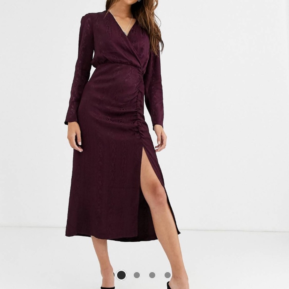 Warehouse Berry Dress